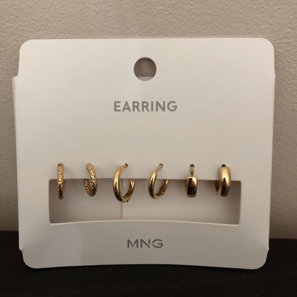 Never Worn Hoop Earrings